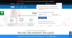 Desktop Screenshot of cox.com